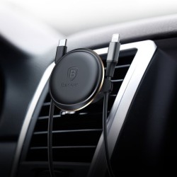 Baseus Car Holder - AirVent Magnetic Black — Buy in Cyprus with Fast Delivery
