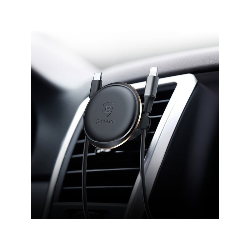 Baseus Car Holder - AirVent Magnetic Black — Buy in Cyprus with Fast Delivery