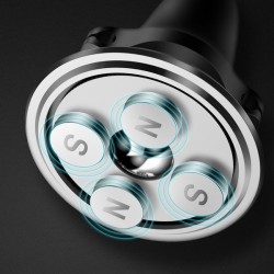 Baseus Car Holder - AirVent Magnetic Black — Buy in Cyprus with Fast Delivery