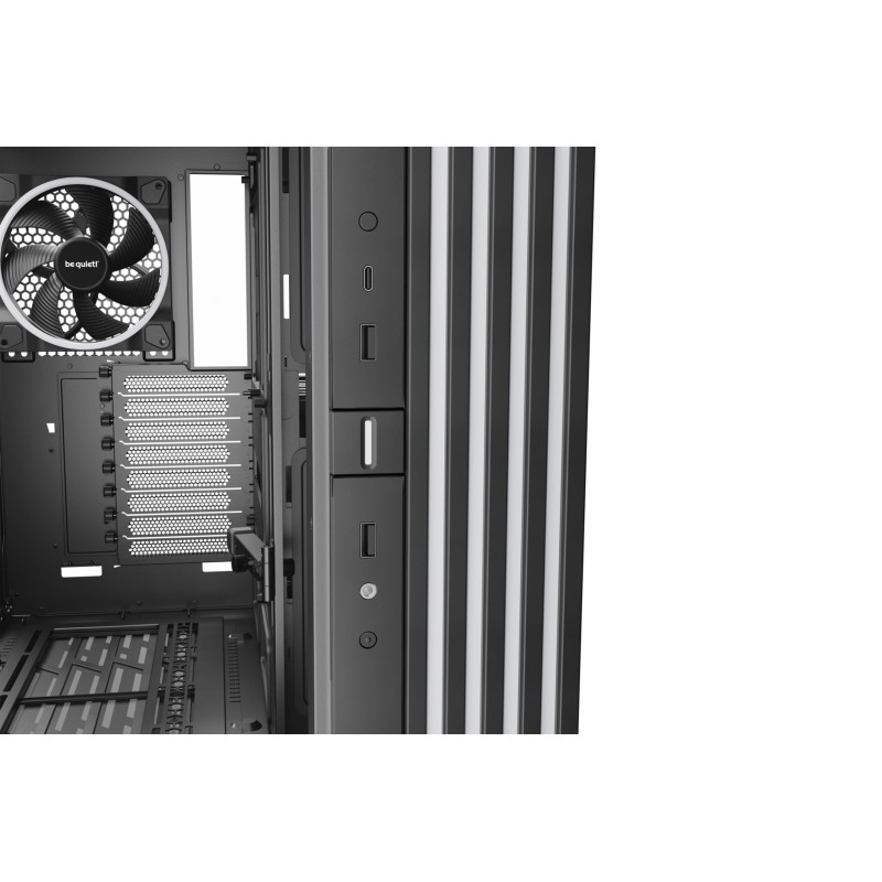 be quiet! Light Base 900 DX - Full-Tower PC Case, Black, 3m ARGB, Panorama Window, E-ATX Support