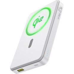 Baseus Powerbank Wireless 22.5W 10000mAh 15W Qi2 Airpow White — Buy in Cyprus with Fast Delivery