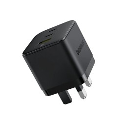 Baseus Charger Wall - 65W 2C+U PALM Series UK Black — Buy in Cyprus with Fast Delivery