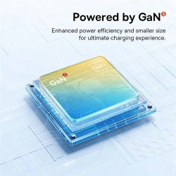 Baseus Charger Wall - 65W 2C+U PALM Series UK Black — Buy in Cyprus with Fast Delivery