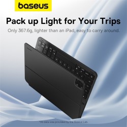 Baseus IT Bluetooth Keyboard with Magnetic Case iPad 12.9'' - Black — Buy in Cyprus with Fast Delivery