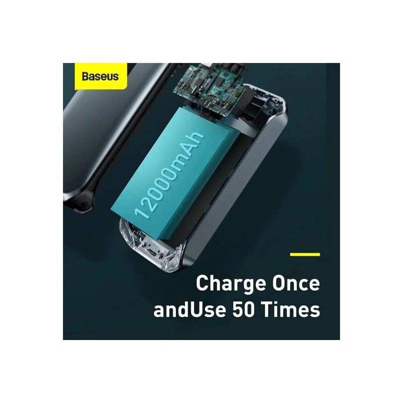 Baseus Car Jump Start Booster & Powerbank - V.2 - 12000mAh 1000A — Buy in Cyprus with Fast Delivery
