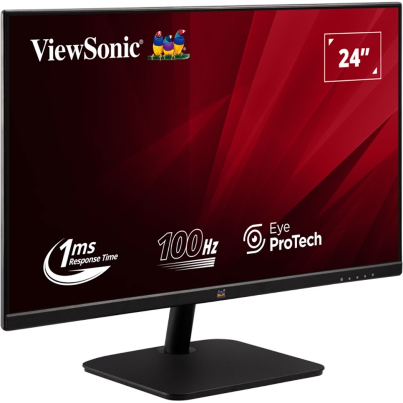 Viewsonic Monitor - VA2432-H-2 - 24'' Full-HD IPS 100Hz HDMI VGA — Buy in Cyprus with Fast Delivery