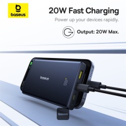 Baseus Powerbank - PicoGo - 20W 10000mAh + Display — Buy in Cyprus with Fast Delivery