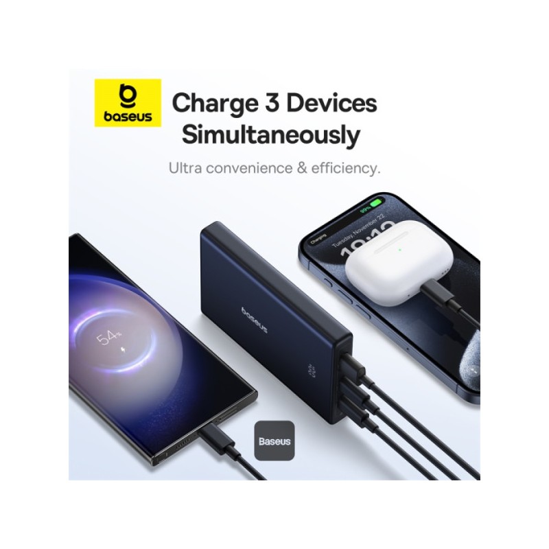 Baseus Powerbank - PicoGo - 20W 10000mAh + Display — Buy in Cyprus with Fast Delivery