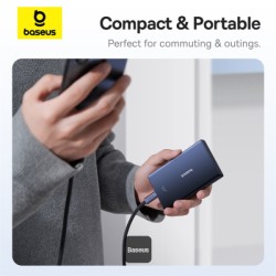 Baseus Powerbank - PicoGo - 20W 10000mAh + Display — Buy in Cyprus with Fast Delivery