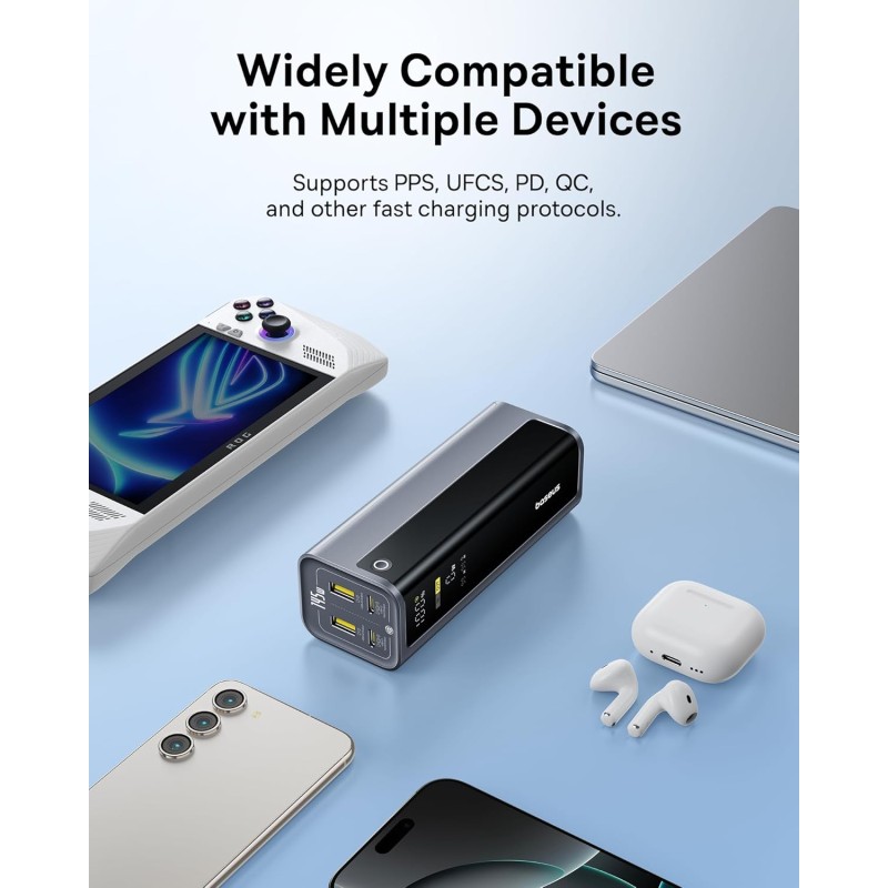 Baseus Powerbank - GP12 - 145W 20800mAh + Display EnerGeek — Buy in Cyprus with Fast Delivery