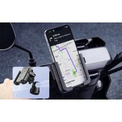 Baseus VA Phone Holder - GOTRIP - Motorcycle Bicycle Scooter — Buy in Cyprus with Fast Delivery