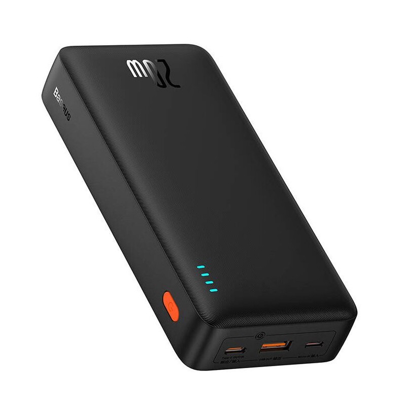 Baseus Powerbank - Airpow - 20W 20000mAh Black — Buy in Cyprus with Fast Delivery