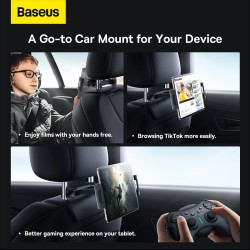 Baseus Car Holder Backseat Car Mount for Tablet - JOYRIDE PRO - Backseat Car Mount for Tablet