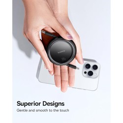 Baseus Cable USB-C to USB-C Free2Draw Retractable Cable 100W 1m Black - USB-C to USB-C, Free2Draw Retractable, 100W, 1m, Black