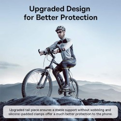 Baseus VA Motorcycle Bicycle Scooter Phone Holder - QUICKGO — Buy in Cyprus with Fast Delivery