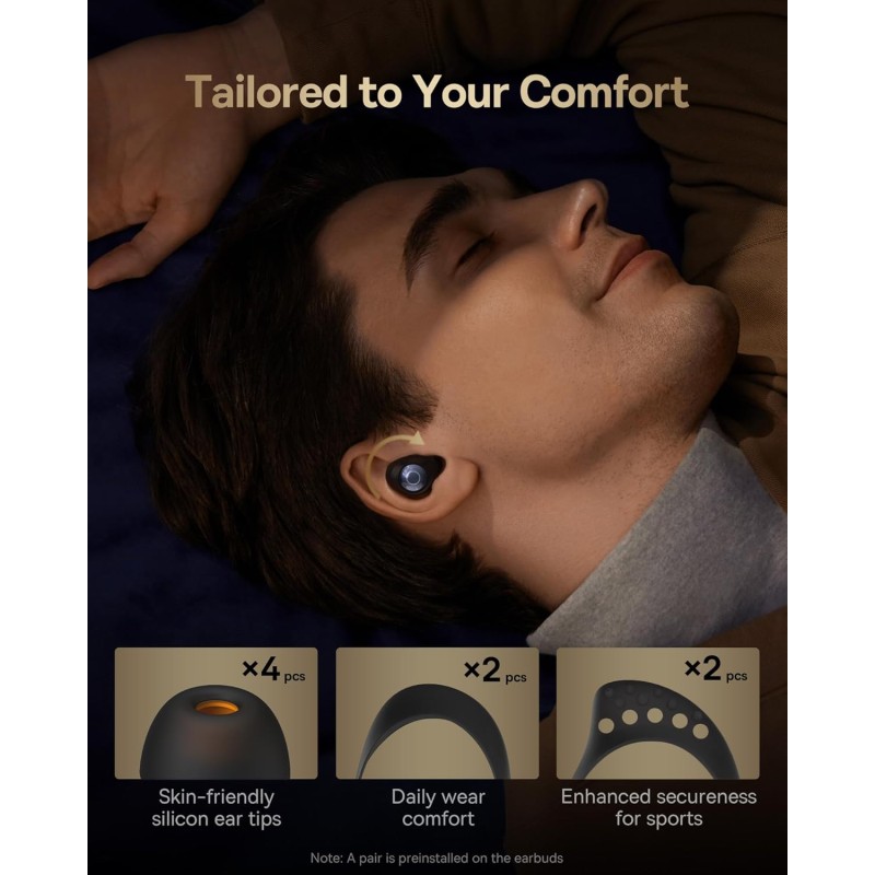 Baseus Headphones In Ear Beans TWS - MA20 Pro - Black — Buy in Cyprus with Fast Delivery