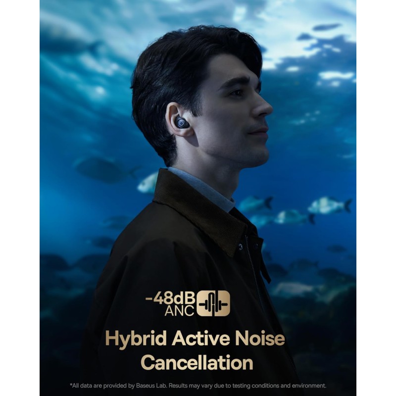 Baseus Headphones In Ear Beans TWS - MA20 Pro - Black — Buy in Cyprus with Fast Delivery