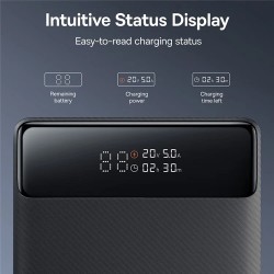 Baseus Powerbank 100W 20000mAh Display - BLADE H1 Lite - Black — Buy in Cyprus with Fast Delivery