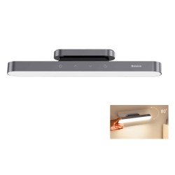 Baseus Magnetic Rechargeable LED Lamp - DGXC-02 - Grey — Buy in Cyprus with Fast Delivery