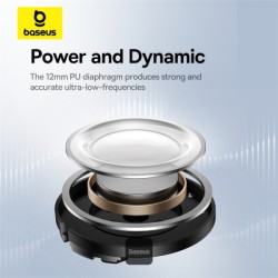 Baseus Headphones In Ear TWS Bowie Black - E20 - Baseus Headphones In Ear TWS Bowie Black — Buy in Cyprus with Fast Delivery