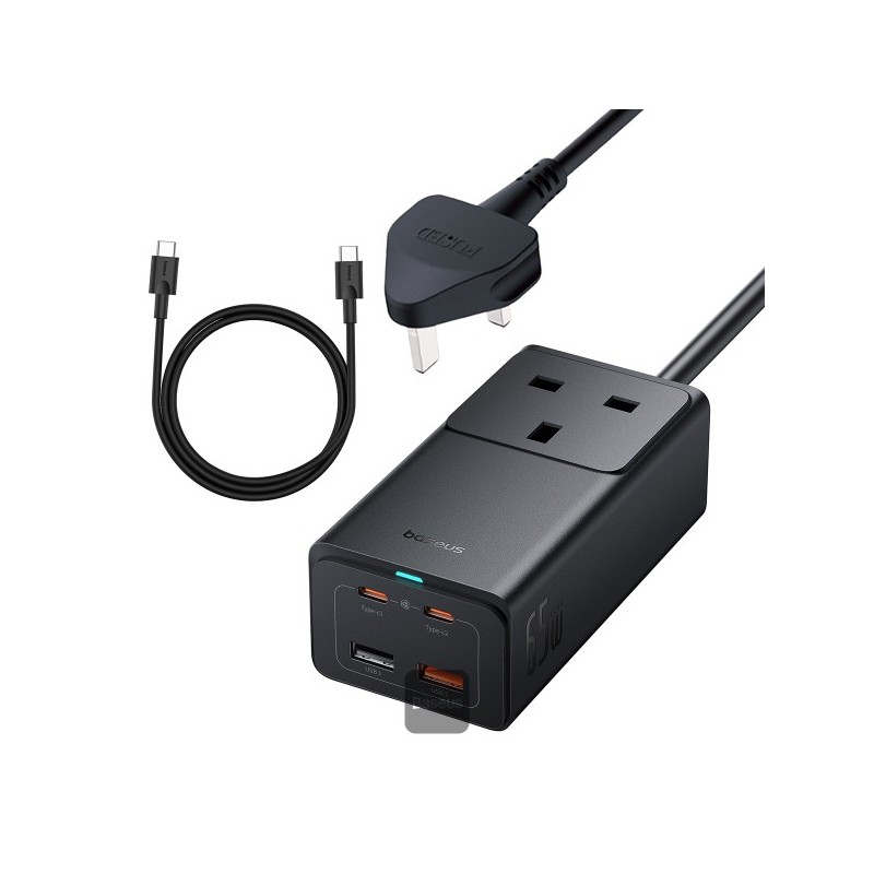 Baseus Charger Desktop - GaN5 Pro - 65W UK — Buy in Cyprus with Fast Delivery