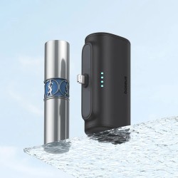 Baseus Powerbank - 20W 5000mAh Plug-In Lightning 20W Black — Buy in Cyprus with Fast Delivery