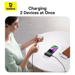 Baseus Powerbank - 20W 5000mAh Plug-In Lightning 20W Black — Buy in Cyprus with Fast Delivery