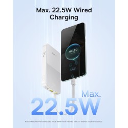 Baseus Powerbank - FC51 - 22.5W 10000mAh + Display EnerFill Bipow2 Pro White — Buy in Cyprus with Fast Delivery