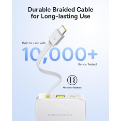 Baseus Powerbank - FC51 - 22.5W 10000mAh + Display EnerFill Bipow2 Pro White — Buy in Cyprus with Fast Delivery