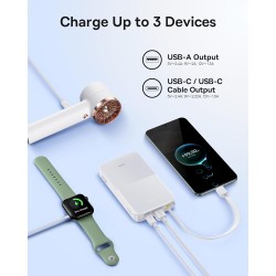 Baseus Powerbank - FC51 - 22.5W 10000mAh + Display EnerFill Bipow2 Pro White — Buy in Cyprus with Fast Delivery