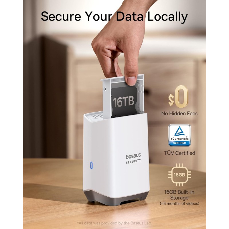 Baseus Security - S1 Pro - Outdoor Self Rotating Solar 3K 2-Cam Kit White — Buy in Cyprus with Fast Delivery