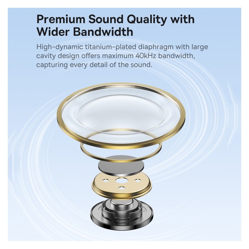 Baseus Headphones In Ear Wired Type C HiRes - CZ20 - White — Buy in Cyprus with Fast Delivery