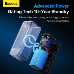 Baseus Car Jump Start Booster & Powerbank - ALPHA Black - 6000mAh - 600A — Buy in Cyprus with Fast Delivery