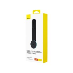 Baseus Wireless Dashboard Magnetic Car Charger - C02 Pro - Black — Buy in Cyprus with Fast Delivery