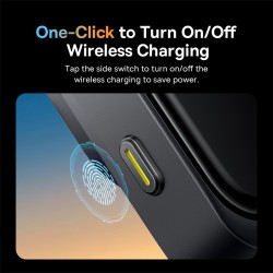 Baseus Car Charger - Wireless AirVent Wisdom Pro Auto Coil Alignment 15W Black — Buy in Cyprus with Fast Delivery