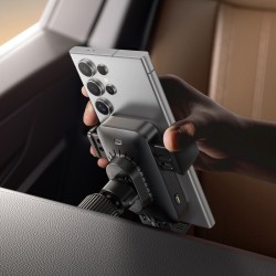 Baseus Car Charger - Wireless AirVent Wisdom Pro Auto Coil Alignment 15W Black — Buy in Cyprus with Fast Delivery