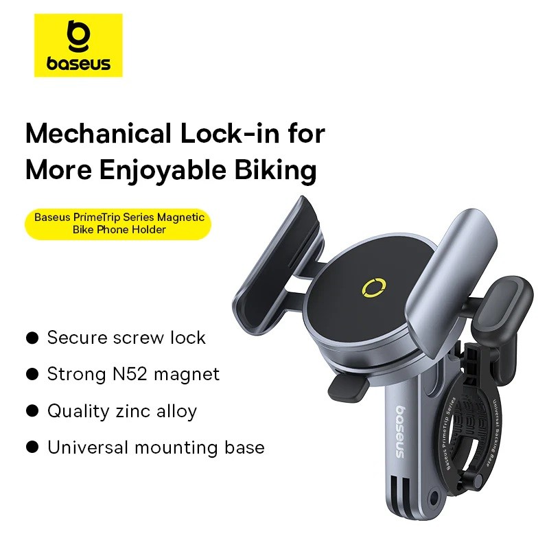 Baseus VA Motorcycle Bicycle Phone Holder - PRIMETRIP — Buy in Cyprus with Fast Delivery
