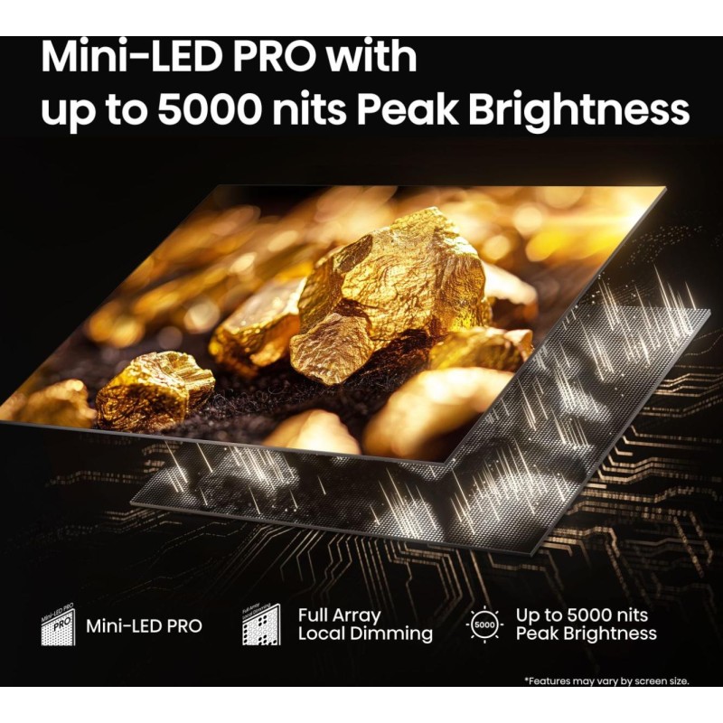 Hisense 75'' 4K Smart QLED MINI LED 144hz TV - 75U8Q - 75'' 4K Smart QLED MINI LED 144hz TV — Buy in Cyprus with Fast Delivery