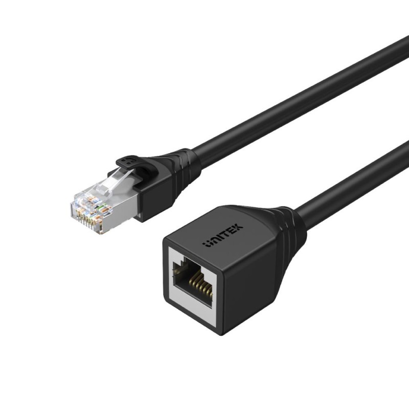 Unitek CAT6 M-F Extension Cable - C1896BK-5M - CAT6 M-F Extension Cable 5.0m — Buy in Cyprus with Fast Delivery