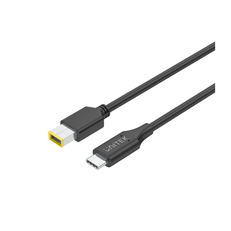 Unitek UCL USB-C to DC Cable - C14115BK - 1.8m 65W for Lenovo 11x4.5mm — Buy in Cyprus with Fast Delivery