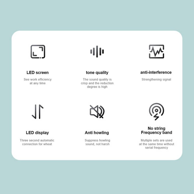 SonicGear Microphone Wireless - WM 3000UL - 2xHandsets DUAL Palladium — Buy in Cyprus with Fast Delivery