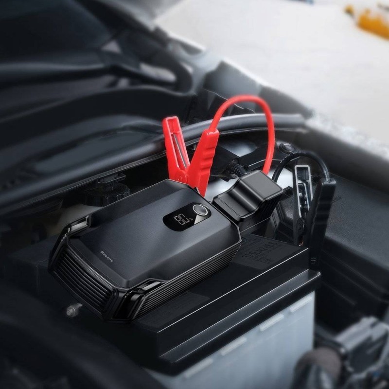 Baseus Car Jump Start Booster & Powerbank - 20000mAh 12V8L — Buy in Cyprus with Fast Delivery