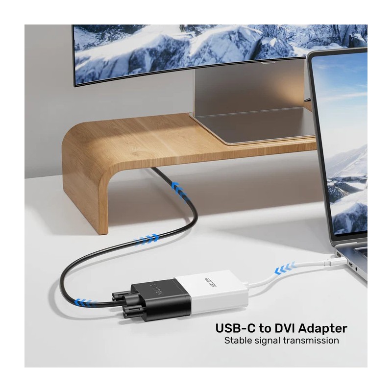 Unitek Converter USB-C to DVI Adapter - V1429A — Buy in Cyprus with Fast Delivery