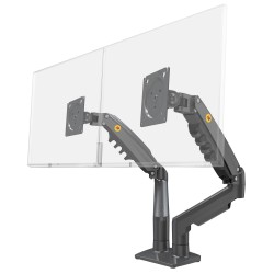 NBMounts Dual Arm Gas Desk Monitor Mount - F160 - updated version — Buy in Cyprus with Fast Delivery