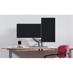 NBMounts Dual Arm Gas Desk Monitor Mount - F160 - updated version — Buy in Cyprus with Fast Delivery