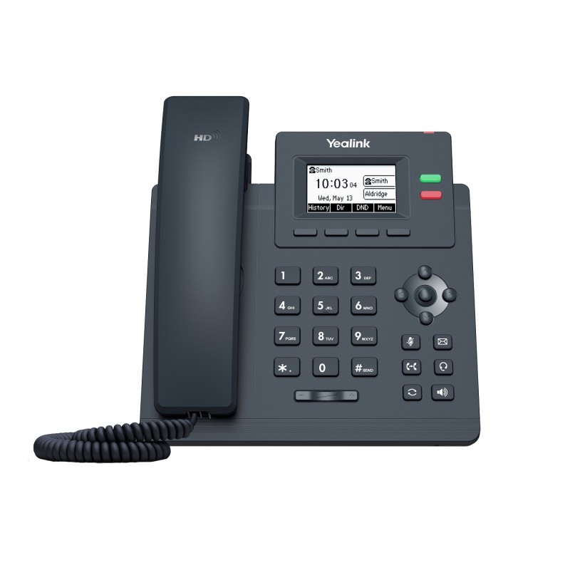 Yealink IP Phone Desktop PoE - T31P - 2.3'' — Buy in Cyprus with Fast Delivery