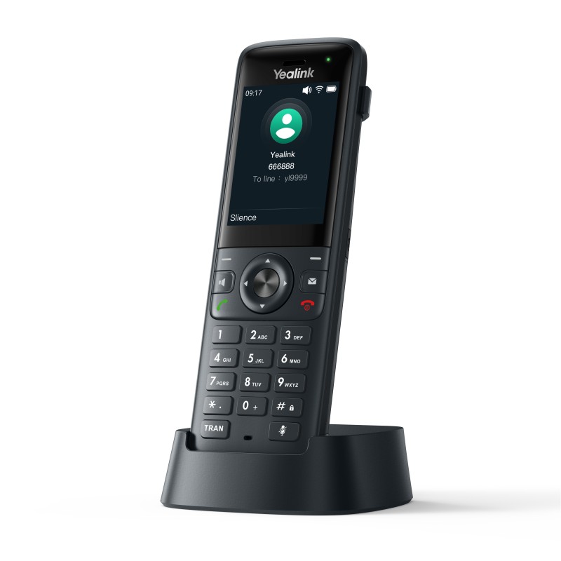 Yealink IP Phone Cordless Wi-Fi 6 Handset Roaming Dual Band with Bluetooth AX83H — Buy in Cyprus with Fast Delivery