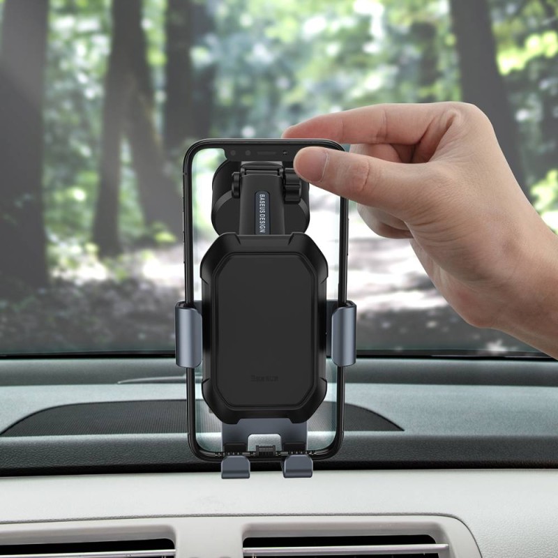 Baseus Tank Gravity Car Mount Holder with Suction Base - Tank Gravity, Suction Base — Buy in Cyprus with Fast Delivery