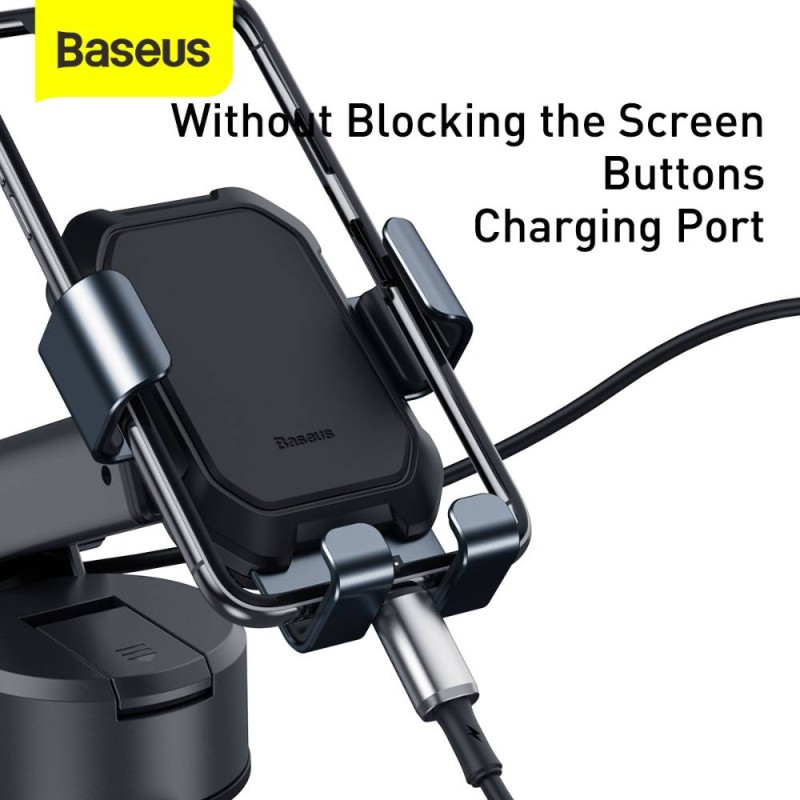 Baseus Tank Gravity Car Mount Holder with Suction Base - Tank Gravity, Suction Base — Buy in Cyprus with Fast Delivery