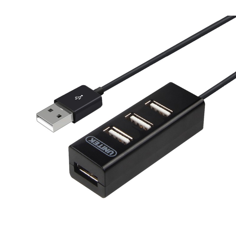 Unitek USB2.0 4 Port Hub - Y-2140 - 0.8m — Buy in Cyprus with Fast Delivery